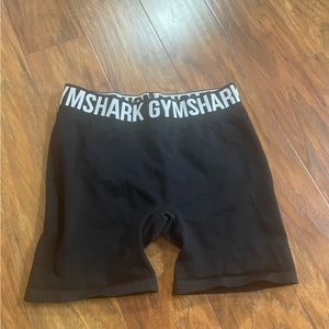 Black Gymshark biker shorts, size M
